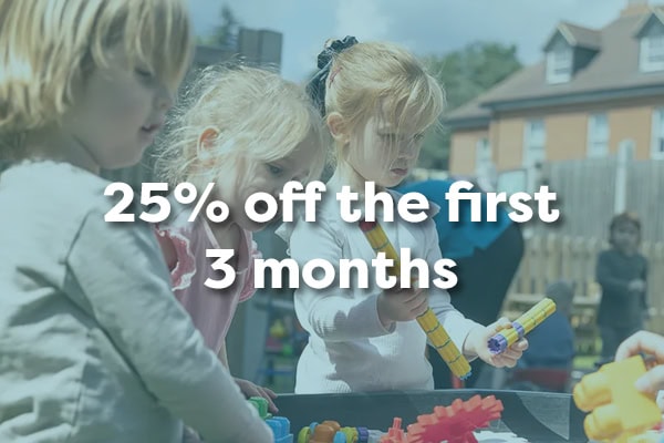 25% off Nursery Monkey Puzzle Day Nursery & Preschool West Kensington